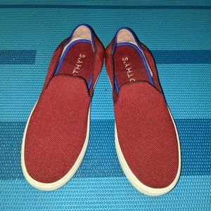 Rothy's The Sneaker Womens Size 6 Wine/Burgundy